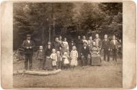 People from Vařákové paseky in 1927