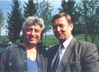 With Miroslav Grebeníček