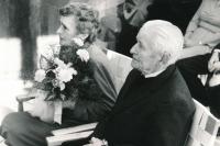 Parents Hubert and Vlasta Lanští, around 1980