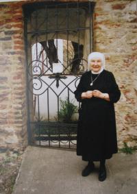 Sister Dobromila in Kroměříž, 2000