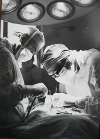 During a surgery