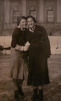 Helena Krouská on the left