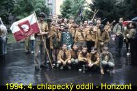4th Scout group Horizont in May, 1994