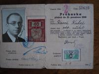Passes of Karel Kuzel senior
