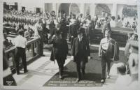President Tomáš Garrigue Masaryk visits St. Wenceslas Days