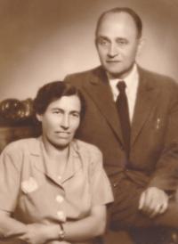 parents of František Suchý 1950