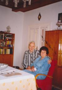 2004 František Suchý with his wife