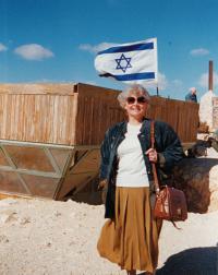 Eva Vítová v Izraeli, cca 1975