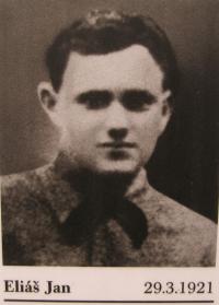 Jan Eliáš, jeden ze spolužáků Jana Jančího, který byl 5. května 1945 zavražděn Lüdemannovým komandem