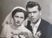 Wedding photo of Jiří and Josefína Zapletalových 