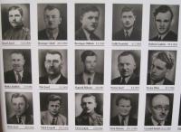 Photos of those men, who were murdered on May 5, 1945, in Javoříčko by the Lüdemann commando