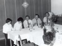Hubačka in 1985 - 60th birthday