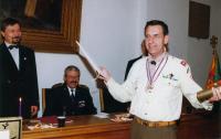 Granting of the honorary citizenship of Prague 3 - Žižkov in 2005