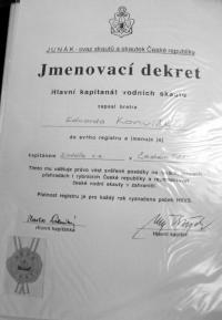 Konvička nominated captain by the HKVS