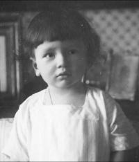 Zdeněk Sternberg - as a little boy