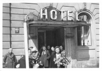 Hotel Červený, kde pracoval tatínek Olgy Vobrubové