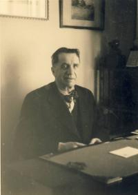 Grandfather Bohumil Vacek