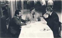 With Albert Prouza and Daniel Kroupa