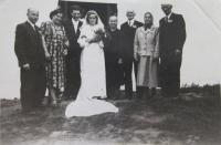 The wedding of Hedvika and Jiří Smržovy in Bílá voda