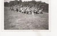 Cvičení na táboře 1937