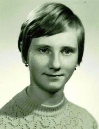 Eva Tvrzníková (Nohy) as a young girl