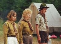 Camp in 1992 (Nohy in the middle)