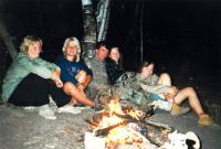 Camp in 1992 (Nohy on the left)