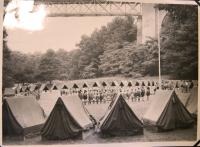 Scout camp of Scouts from Český Dub, 1970