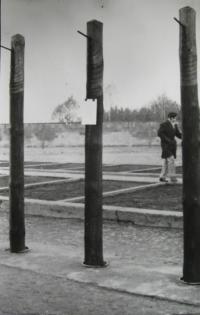 Fence in Sachsenhausen
