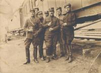 Grandpa Vyhnis (left) as a member of the Czechoslovak Legion