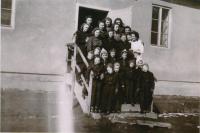Children in Svatobořice, 1944