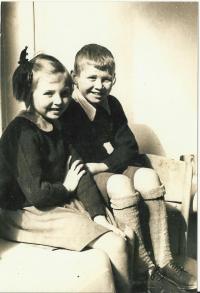 Josef Andres a Sylvie Laštovičková za války