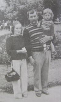 The Kulíškovi spouses with daughter