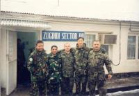 UN observers in Zugdidi