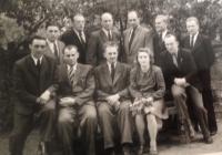 Criminal police in Litoměřice 1948