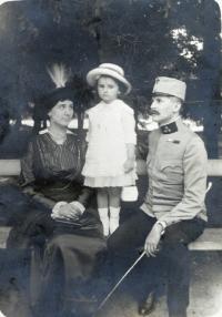 Vigh Szabolcs édesanyja és nagyszülei