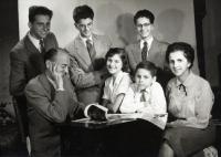 Vigh family in 1956