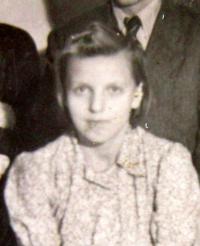 Miroslava Kaštovská (Tkačová) - 1943
