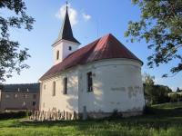 The Church of St. Anna in Dolní Lipka - 7 Germans were murdered here in the summer of 1945