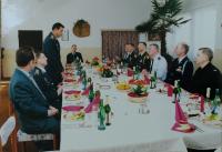 Lunch with the US military delegation