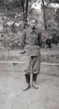 Čermák, po nástupu k protiletecké policii, v roce 1943