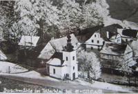 The former site of Lesní Mlýn (Buschmühle) and the chapel of St. John the Baptist near the Adamov (Adamsthal) settlement, which no longer exist today