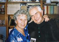 With husband Zdeněk Doležal