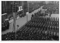 Military parade in Pilsen in May 1945