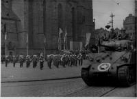 Military parade in Pilsen