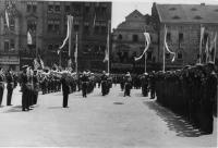 Military parade in Pilsen