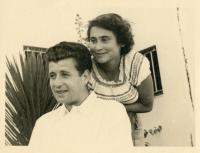 with husband - in the 50s