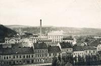 Sugar factory in Kralupy nad Vltavou (1940s)