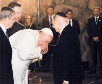Meeting with the Pope in Yad Vashem