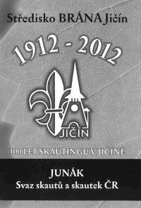 Front page of the study "History of Scouting in Jičín 1912-2012"
